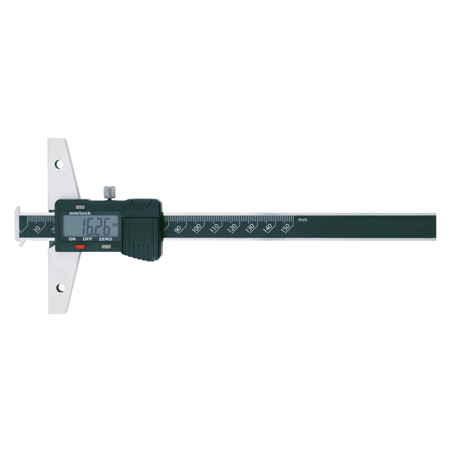 Digitaler Tiefenmessschieber mit Doppelhaken, 150 mm