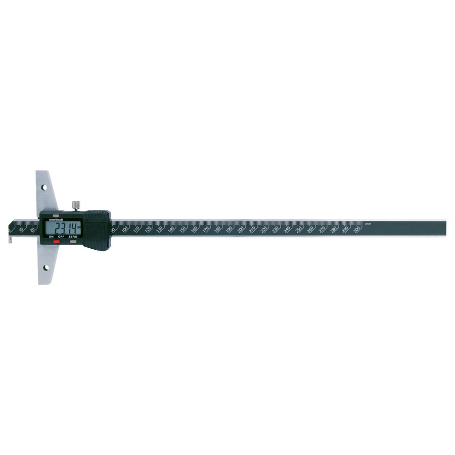 Digitaler Tiefenmessschieber mit Haken, 300 mm