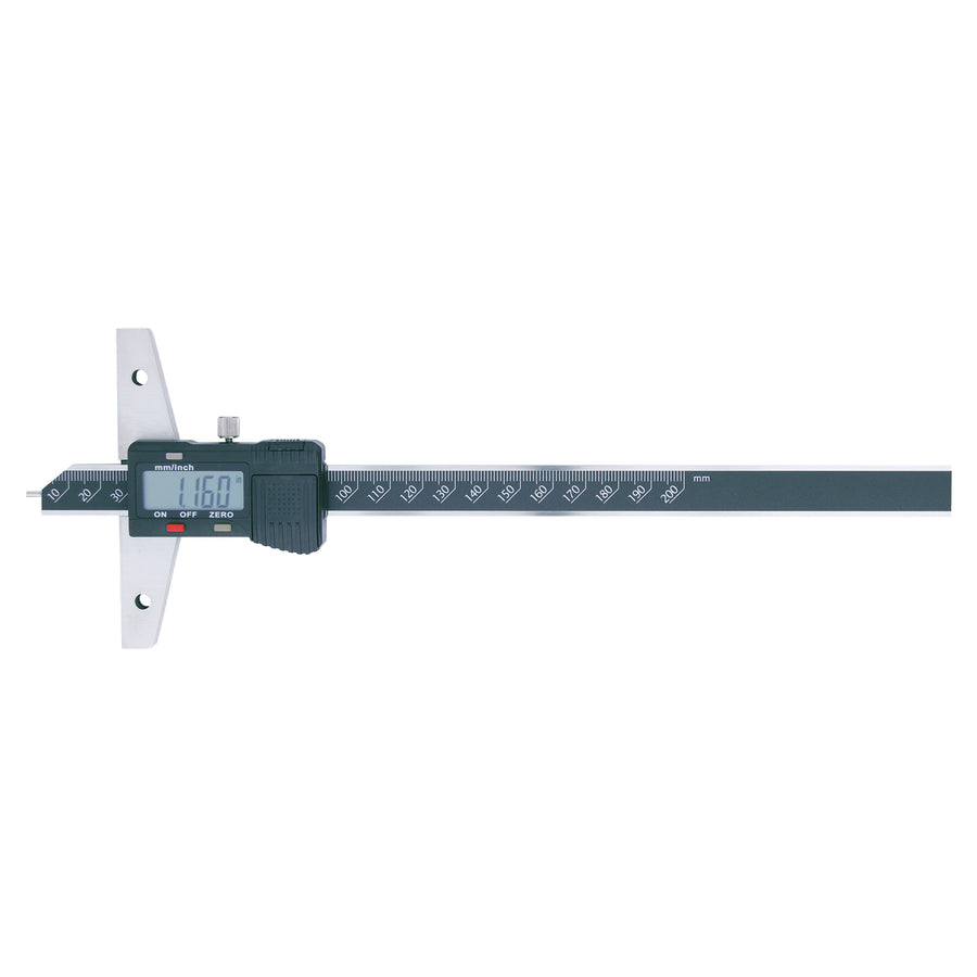 Digitaler Tiefenmessschieber mit Stift, 200 mm
